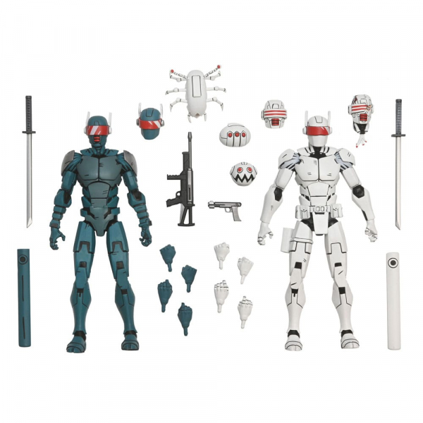 Synja Robots Actionfiguren-Doppelpack, Teenage Mutant Ninja Turtles: The Last Ronin, 18 cm