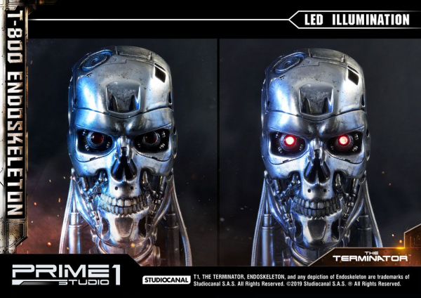 T-800 Endoskeleton Head Büste