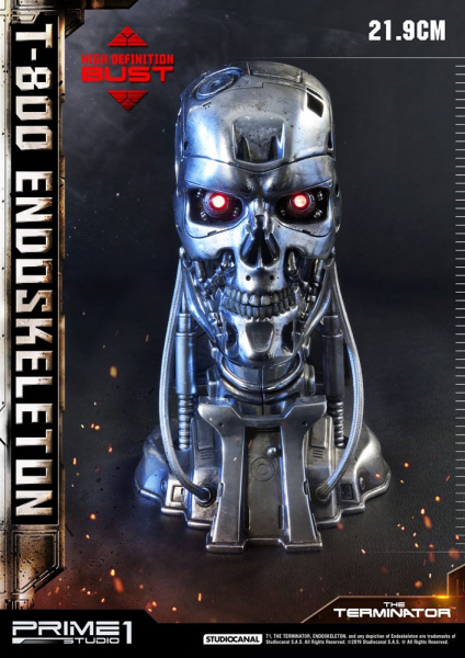 T-800 Endoskeleton Head Büste