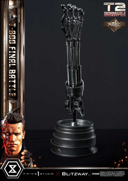 T-800 (Final Battle) Statue 1/3 Museum Masterline Series Deluxe Bonus Version, Terminator 2, 75 cm