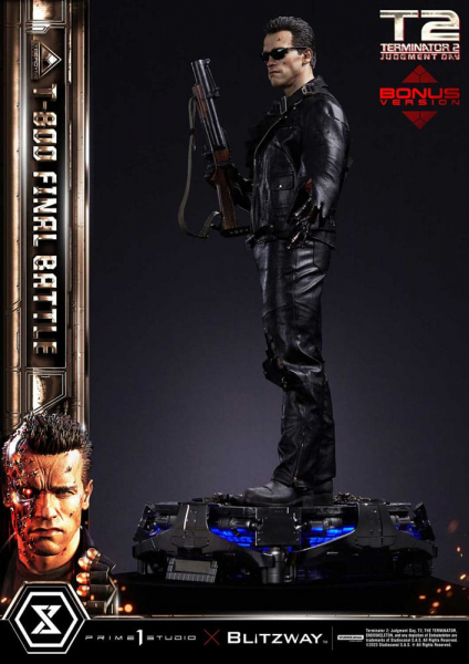 T-800 (Final Battle) Statue 1/3 Museum Masterline Series Deluxe Bonus Version, Terminator 2, 75 cm