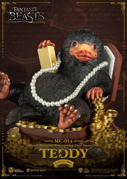 Teddy (Niffler) Statue Master Craft, Phantastische Tierwesen, 22 cm