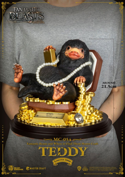 Teddy (Niffler) Statue Master Craft, Phantastische Tierwesen, 22 cm