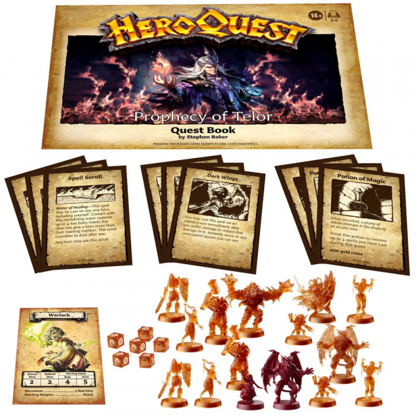 Die Prophezeiung von Telor Abenteuerpack, HeroQuest (deutsch)