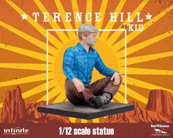 Terence Hill as Kid Statue 1/12, Watch Out, We're Mad!, 9 cm