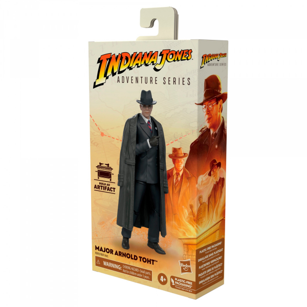 Major Arnold Toht Actionfigur Indiana Jones Adventure Series, Jäger des verlorenen Schatzes, 15 cm