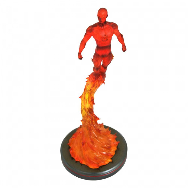 Human Torch Statue Premier Collection, Marvel Comics, 36 cm