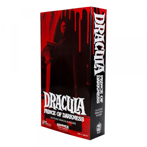 Dracula Action Figure 1/6 Hammer Horror, Dracula: Prince of Darkness (1966), 33 cm