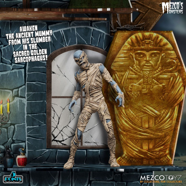 Tower of Fear Action Figures 5 Points Deluxe Box Set, Mezco's Monsters, 9 cm