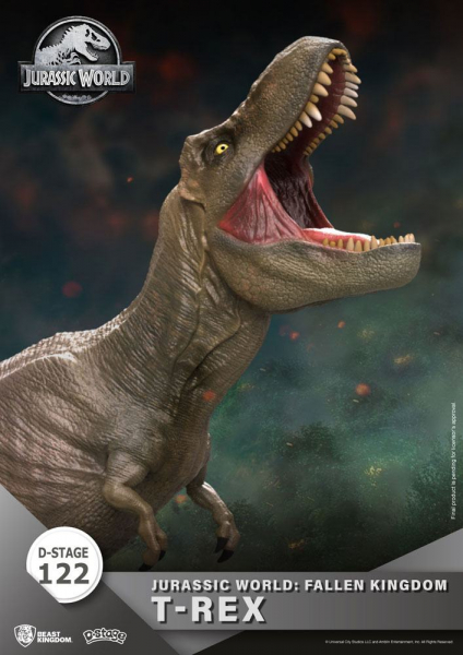 T-Rex Diorama D-Stage, Jurassic World: Das gefallene Königreich, 13 cm