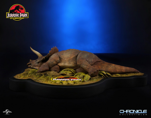 Sick Triceratops Diorama