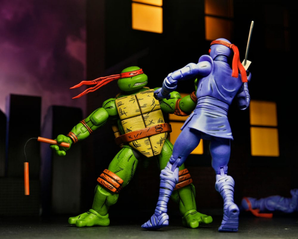 Turtles (Mirage Comics) Actionfiguren 4er-Pack, Teenage Mutant Ninja Turtles, 18 cm