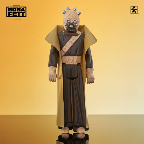 Tusken Raider (Sand People) Actionfigur Vintage Kenner Jumbo Premier Guild Exclusive, Star Wars: The Book of Boba Fett, 30 cm