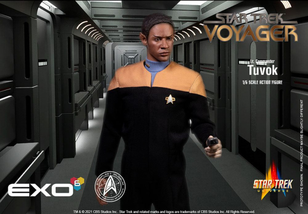 Lt. Commander Tuvok Actionfigur 1:6, Star Trek: Voyager, 30 cm