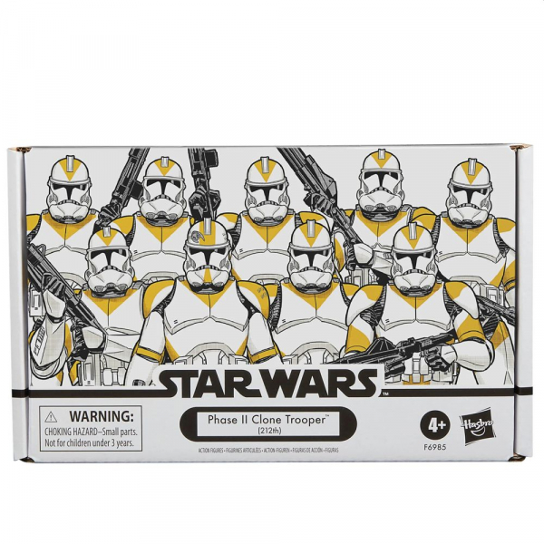 Phase II Clone Trooper (212th) Actionfiguren 4er-Pack Vintage Collection Exclusive, Star Wars, 10 cm