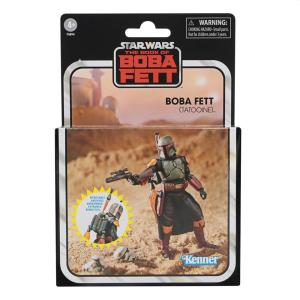 Boba Fett (Tatooine) Actionfigur Vintage Collection, Star Wars: The Book of Boba Fett, 10 cm