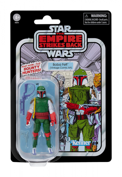 Boba Fett (Vintage Comic Art) Actionfigur Vintage Collection Exclusive VC277, Star Wars: The Empire Strikes Back, 10 cm