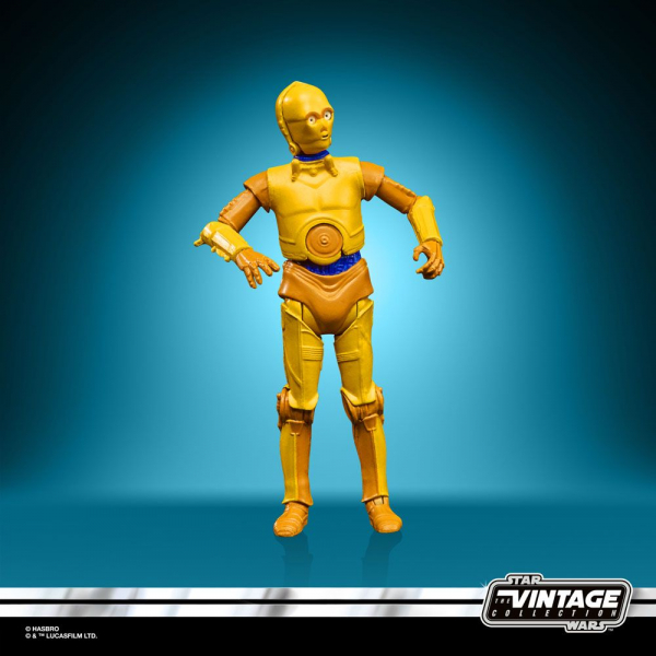 C-3PO Action Figure Vintage Collection Exclusive, Star Wars: Droids, 10 cm