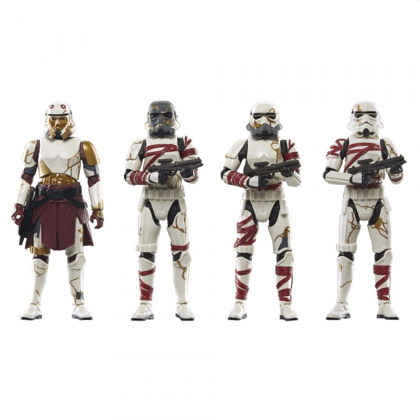 Captain Enoch and Thrawn's Night Troopers Action Figure 4-Pack Vintage Collection Exclusive, Star Wars: Ahsoka, 10 cm