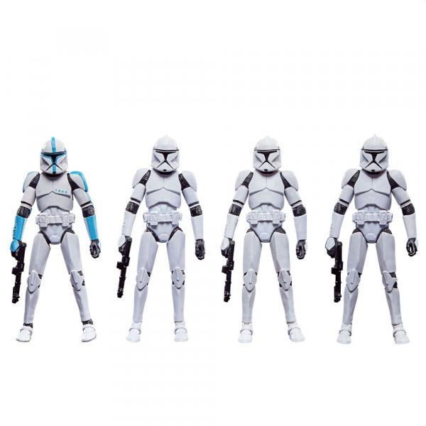 Phase I Clone Trooper Actionfiguren 4er-Pack Vintage Collection Exclusive, Star Wars, 10 cm