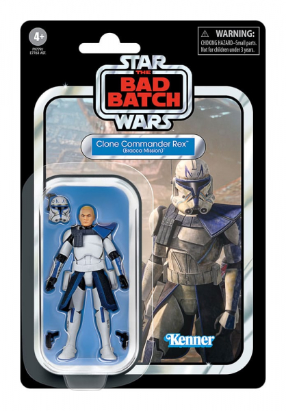 Clone Commander Rex (Bracca Mission) Actionfigur Vintage Collection VC317, Star Wars: The Bad Batch, 10 cm