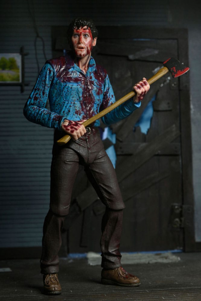 Ultimate Bloody Ash & Cheryl Williams Action Figures, The Evil Dead, 18 cm