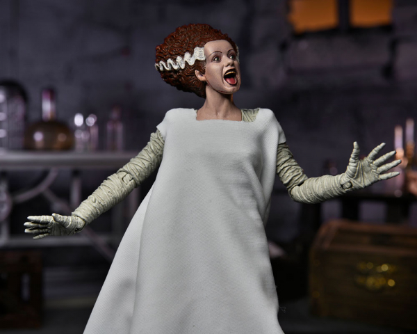 Ultimate Bride of Frankenstein (Color) Actionfigur Universal Monsters, Frankensteins Braut, 18 cm