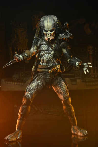 Ultimate Elder Predator Action Figure, Predator 2, 20 cm