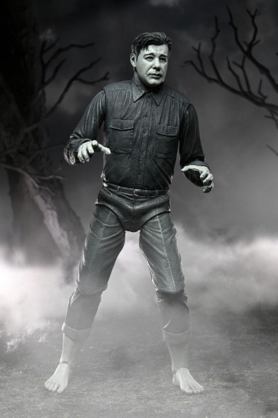 Ultimate The Wolf Man (Black & White) Actionfigur, Universal Monsters, 18 cm