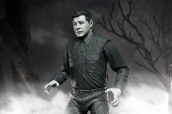 Ultimate The Wolf Man (Black & White) Actionfigur, Universal Monsters, 18 cm