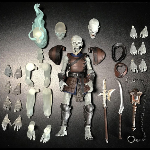 Undead Builder Pack Action Figure Deluxe, Mythic Legions: Necronominus, 15 cm