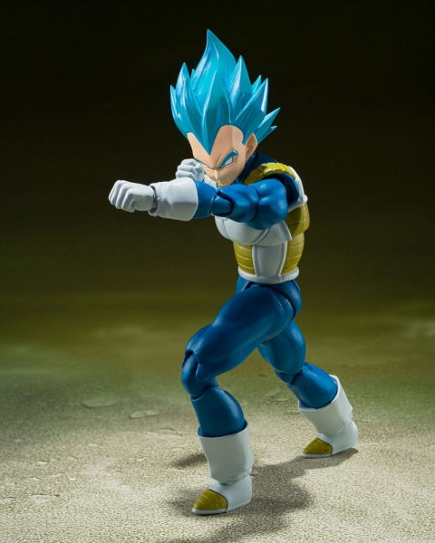 SSGSS Vegeta (Unwavering Saiyan Pride) Actionfigur S.H.Figuarts, Dragon Ball Super, 14 cm