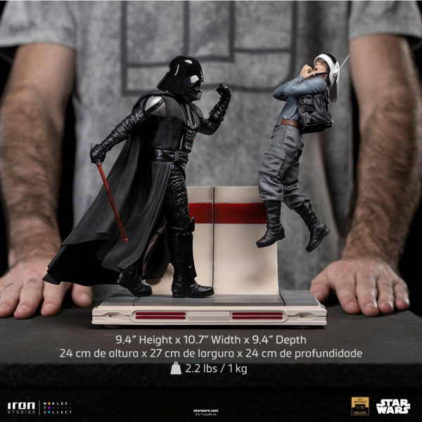 Darth Vader Statue Art Scale 1:10 Battle Diorama Series Deluxe, Rogue One: A Star Wars Story, 24 cm