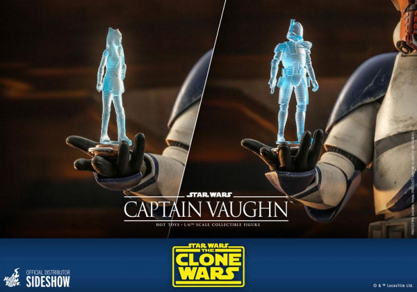 Captain Vaughn Actionfigur 1:6 Television Masterpiece Series, Star Wars: The Clone Wars, 30 cm