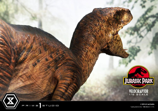 Velociraptor Attack Statue 1:6 Legacy Museum Collection, Jurassic Park, 38 cm