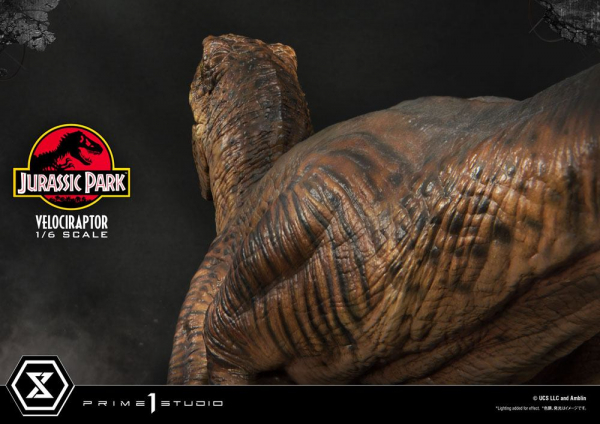 Velociraptor Attack Statue 1:6 Legacy Museum Collection, Jurassic Park, 38 cm