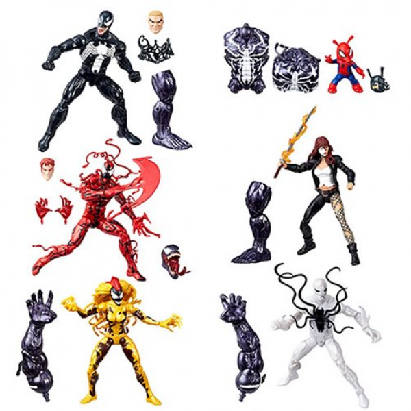 Venom Action Figures Marvel Legends Wave 1 (Monster Venom BAF), 15