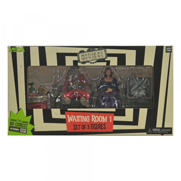 Waiting Room Figuren-Set #1, Beetlejuice Beetlejuice, 8 cm