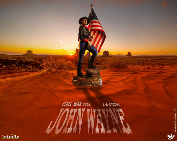 John Wayne (Civil War 1863) Statue 1/6, 48 cm