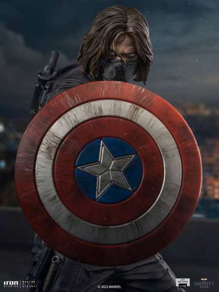 Winter Soldier Statue Art Scale 1:10 Battle Diorama Series Infinity Saga, 20 cm