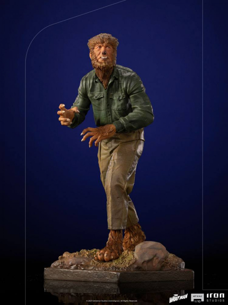 The Wolf Man Statue 1:10 Art Scale, Universal Monsters, 21 cm