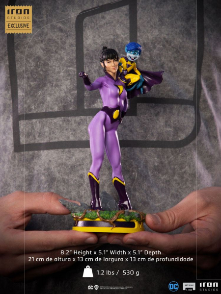 Wonder Twins Statuen 1:10 Art Scale Exclusive, DC Comics, 21 cm