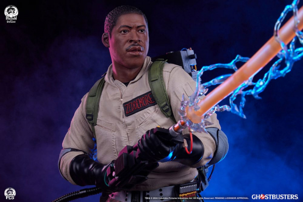 Winston Zeddemore Statue 1:4 Deluxe Version, Ghostbusters, 48 cm