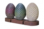 Dragon Egg Bookends