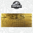 Gyrosphere Ticket (vergoldet) Limited Edition, Jurassic World