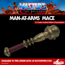 Man-at-Arms Mace 1/1 Replica, Masters of the Universe, 51 cm