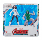 Captain Marvel vs. Doctor Doom Actionfiguren-Doppelpack Marvel Legends, Avengers 60th Anniversary, 15 cm